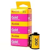 kodak 1880806 Złota folia 200, GB13536-H - 3 sztuki (żółty/fioletowy)