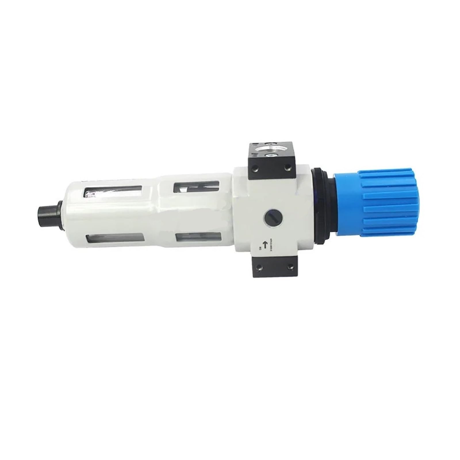 Filterregler LFR-1/4-D-MIDI 186481 3/8 1/2 3/4 automatische/manuelle Entwässerung mit Manometer, Druckbereich 0,5–12 bar(LFR-1-2-D-MIDI)