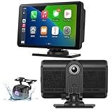 Wireless CarPlay & Android Auto – 7' Compact Car...