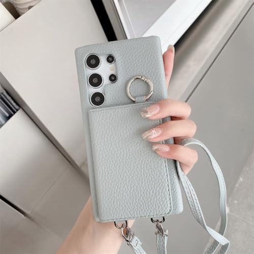 Étui avec miroir de maquillage pour Samsung S24 Ultra idéal pour vos sorties urbaines