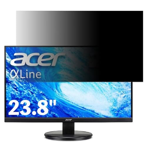 Acer AlphaLine K242HYLHbmix 23.8インチ 対応 覗き見防止 フィルター プライバシーフィルター パソコンPC モニター 液晶保護フィルム ブルーライトカット 反射防止 パソコン セキュリティーのぞき見防止 両面使用可能 反射防