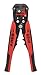 ARES 70048 | 8-inch Self-Adjusting Wire Stripping Tool and Cutter with Crimper | Strip 10-24AWG Wire while Crimping Insulated and Non-Insulated Terminals