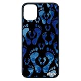 utaupia - Cover per Apple iPhone 11 Pro, in silicone, motivo: impronte digitali, colore: Blu
