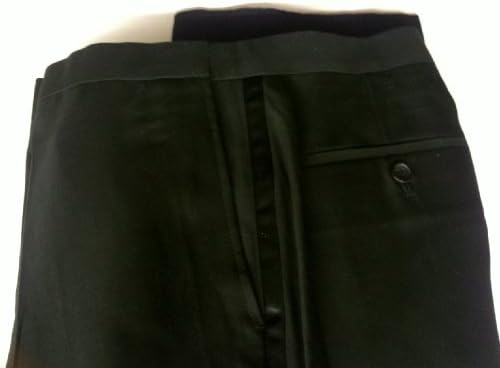 New Men's 5 Piece (Shirt, Bowtie & Cummerbund) Super 140's Slim Fit Tuxedo Suit