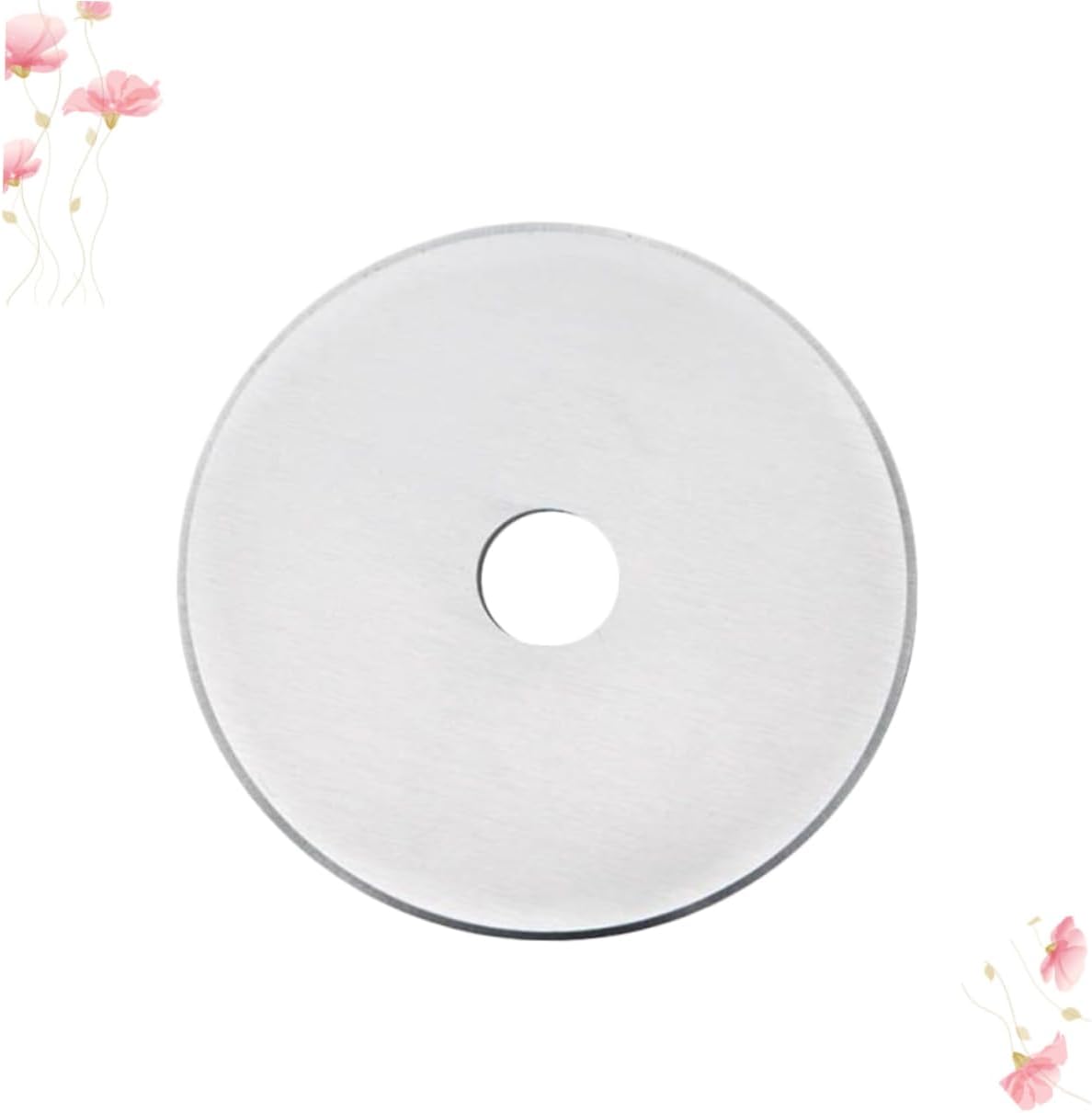 Angoily Rotary Cutter Replacement Blades Precision Cutting Wheel Blades for Fabric Leather Paper Crafts Includes Storage Case for Convenient Organization