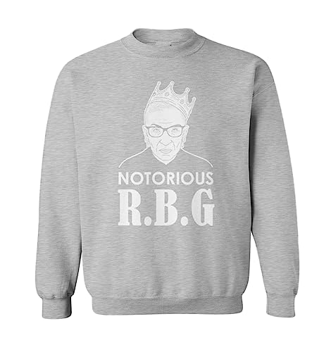 Tcombo Notorious R.B.G - Judge Justice Toddler Fleece Crewneck Sweater