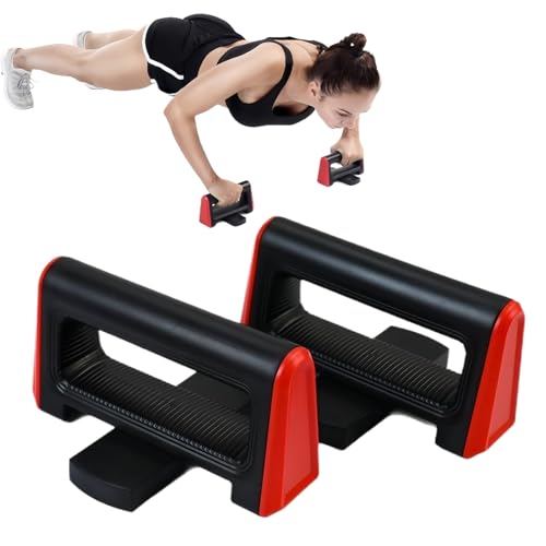Barre de pompes ergonomique compacte pour sport à la maison et en voyage