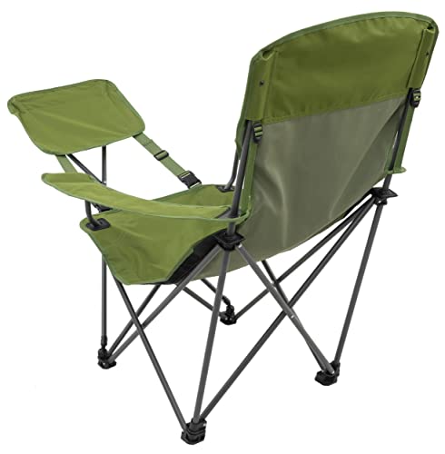 ALPS Mountaineering Escape Lounge Camping Chairs for Adults with Footrest and Adjustable Armrests, Sturdy Steel Frame, Compact Foldable Design, and Carry Bag - Image 5