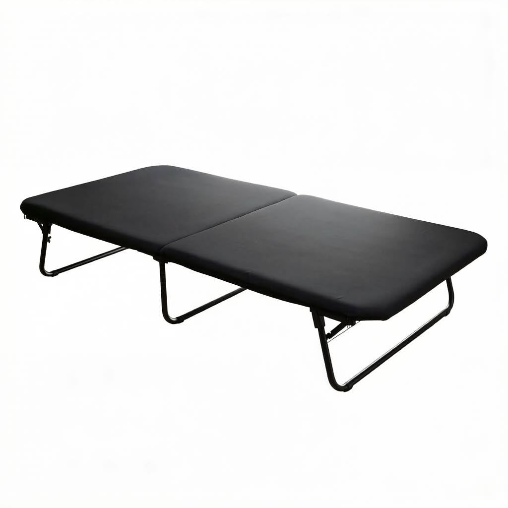 Amazon.co.jp: 折りたたみベッド【完成品】シングル 耐荷重200kg