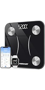 Amazon.co.jp: INSMART（体重 体組成計）16項目測定可能 体重計 スマホ