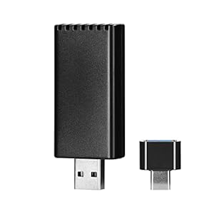 Draadloze Carplay Adapter Dongle Auto Bedraad naar Draadloze Carplay Box USB-A/USB-C Plug & Play Compatibel met Fabriek Bedraad CarPlay Auto