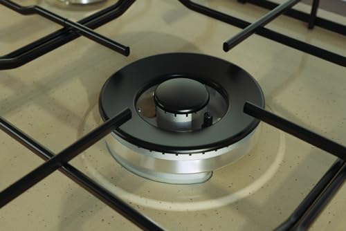 Plaque de cuisson gaz n° 5 brûleurs avoine 750 x 510 mm - vue 6