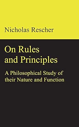 On Rules and Principles book cover