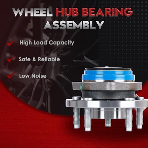 Front Wheel Bearing and Hub Assembly 513121 x2 Replacement for 00-11 Chevy Impala, 00-07 Carlo, 97-08 Pontiac Grand Prix, 06-09 DTS, 05-09 Buick Lacrosse, 12429204, 19235760 by Betthand - Image 2