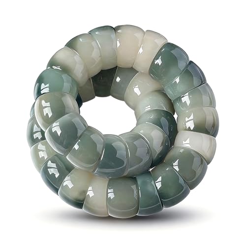 Image of Fidget Bracelet for Women Natural Bodhi Seeds Beaded Anxiety Stress Bracelets Zen Fidget Stretch Bracelets Alleviate Protection Healing Bodhi Jewelry Gifts for Women Men