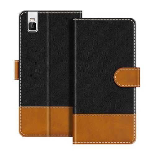 UOGNADGD Étui Portefeuille en Cuir Flip Compatible avec Huawei Shot X Housse de Téléphone avec Porte-Cartes, Blocage RFID, Fermeture Magnétique & Pied...