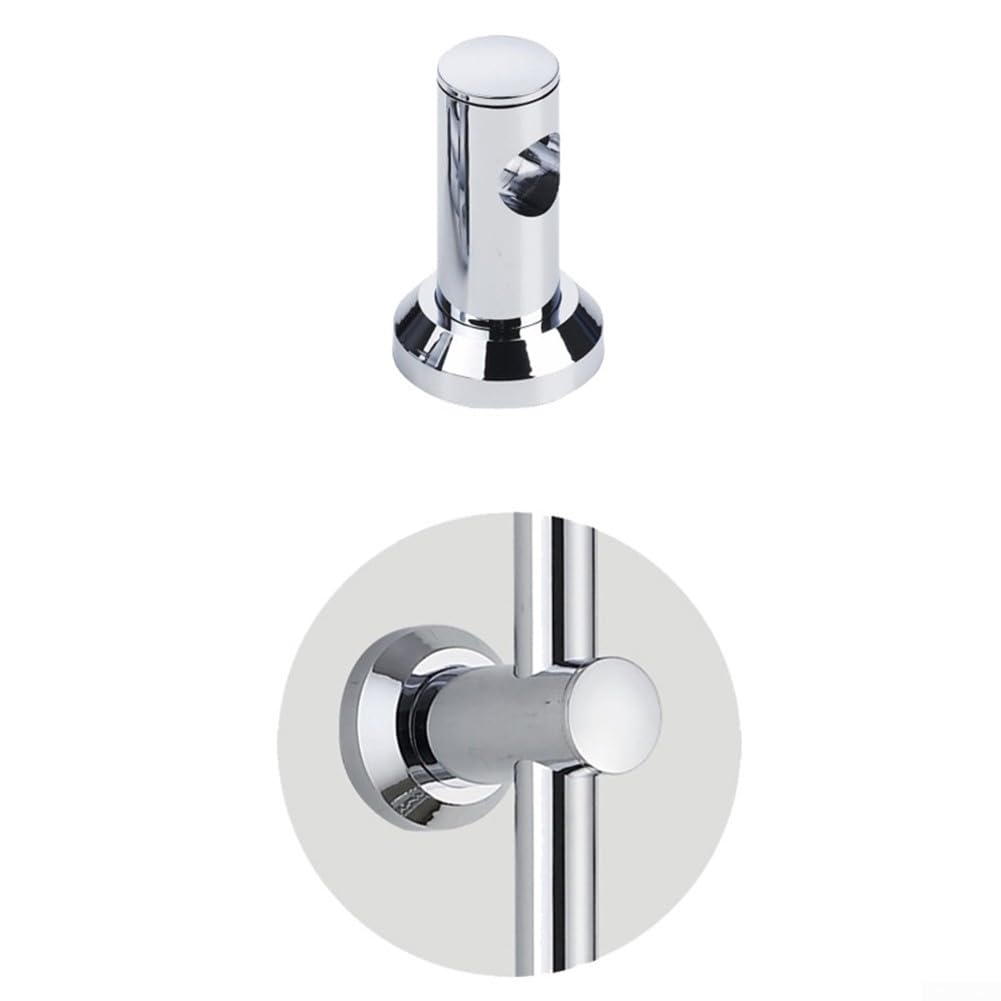 Duschkopf-Halterung Aus ABS – Für 22 Mm Wandstangen, Chromfarben | Einfache Wandmontage Mit Befestigungsschraube