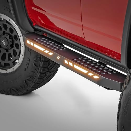 Estribos Laterales Ford Bronco 4 Puertas con Luces LED