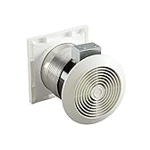 Broan-NuTone 512M Through-the-Wall Ventilation Fan White Cover, 6-Inch 70 CFM 6.0 Sones