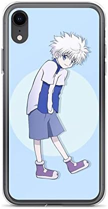 Beamm-Frost Compatible with iPhone XR Case Cute Killua Hunter x Hunter Manga Pure Clear Phone Cases Cover