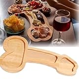 Bachelorette Party Decorations,Funny Bamboo Appetizers Board Wood Charcuterie Board and Cheese Boards Suitable for Bachelorette Bridal Shower Hen Party Ta ble Topper Decor