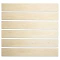 Lucida Surfaces Luxury Vinyl Flooring Tiles | Interlocking Flooring for DIY Installation | 10 Wood-Look Planks | MaxCore | 24.5 Sq. Feet (10 Planks, Sandy Oak, 10)