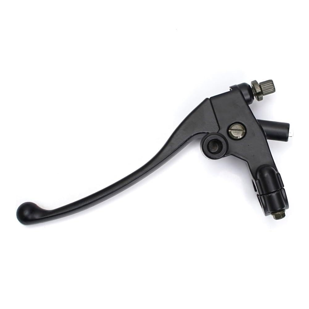 Levier de frein moto 22mm pour guidon CG125 - Pièce de remplacement gauche noire