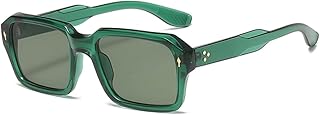 Gafas de sol con protección solar para hombre, gafas de moda retro.
