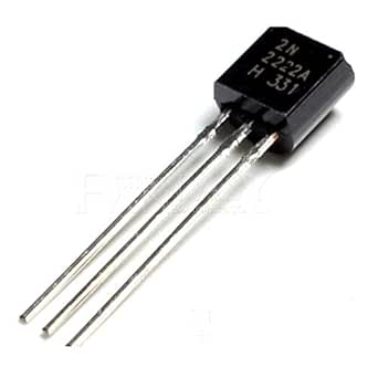 10 Transistors 2N2222 / 2N2222A TO-92 - MOT/ON - Pour Circuits électroniques