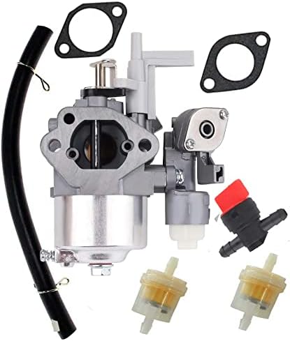 EX27 Carburetor for Subaru Robin EX27 EX30 9HP 9.5HP Overhead Cam Engine 7hp 265cc Generator Silver Mikuni RGX4800 RGN5100 Lawn Mover Replace # 279-62361-20 279-62301-00