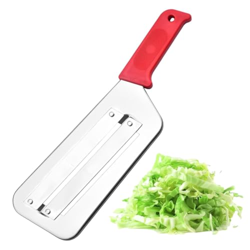 Image of Stainless Steel Cabbage Slicer Knife, Vegetable Cutter Tool for Coleslaw Maker, Manual Salad Chopper for Lettuce, Cabbage and Vegetables, Kitchen Cutting Tool for Home Cooking