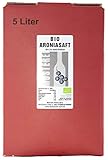  Naturgold ® Bio Aroniasaft Direktsaft 5L Muttersaft Direktsaft ohne Zusätze