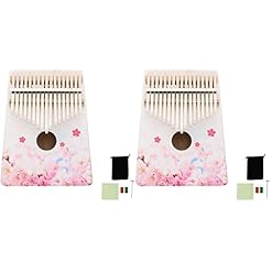 BIENKA Ser de 2 Kalimba Pouce Piano Doigt Piano Portable Bois Kalimba Piano en Bois Pouce Piano Portable Bois Doigt… - Les Beatles, Paul McCartney, John Lennon, RIngo Starr, George Harrison