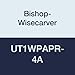 Bishop-Wisecarver UT1WPAPR-4A UtiliTrak PW Series Wheel Plate Assembly, Size 1, 4-Wheel, Crown Roller, Polymer