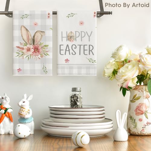Artoid Mode Easter Rabbit Eggs Kitchen Dish Towels thumb #1