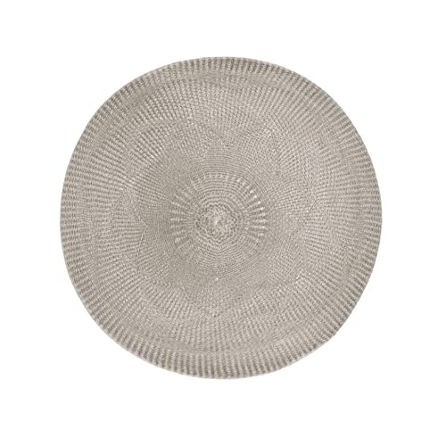 Jogo Americano Serenity Renda Cinza Cimento Queimado 38cm