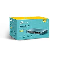 TP-Link TL-LS108G LAN Switch 8 Port Netzwerk Switch (Plug-and-Play Gigabit Switch LAN Splitter, Ethernet Hub lüfterlos, Robustes Metallgehäuse) (Packung mit 2) – Ansicht 7