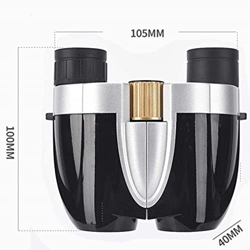 Binoculares universales para adultos 10x ópticos miniatura 2