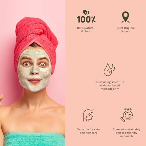 Image of Tattvalogy Lemon Peel Powder | Citrus Limon | With Vitamin C | 100% Organic & Chemical Free | Face & Hair Pack | Natural Skin Cleanser | Defence From Tan & Oily Skin | In Glass Jar - 175 GM
