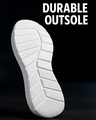 Image of Kraasa Tread Walking Shoes for Men | Knitted Slip-On Sneakers