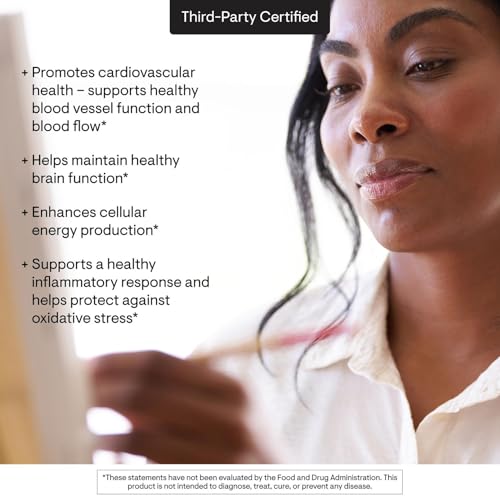 Image of THORNE - Omega-3 with CoQ10 - Fish Oil Supplement with EPA & DHA from Sustainably Sourced Fish - Supports Brain, Skin, Joint & Heart Health* - Third-Party Certified - Gluten & Dairy-Free - 90 Softgels