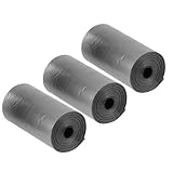 Fackelmann 59914 Lot de 3 rouleaux de sacs poubelle pour crottes de chien, rouleaux de sac...