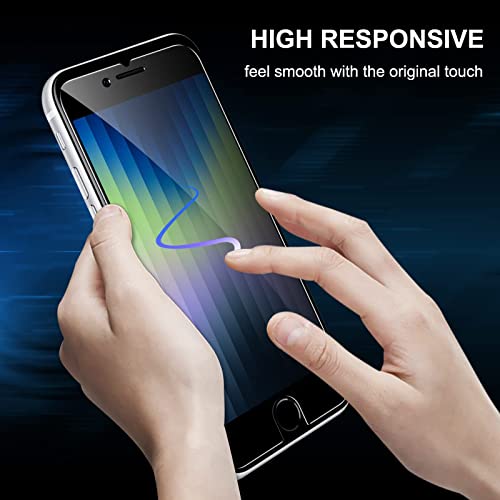 Ymhml [2 Pack Privacy Screen Protector For Iphone Se 2020 2Nd / 2022 3Rd Generation, Iphone 8, Iphone 7 /6S/6, 4.7 Inch, Anti-Spy Tempered Glass Film #TOP4