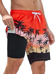 7"/Orange Gradient Coconut Tree