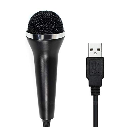 YFish Micrófono USB Universal para Nintendo Wii, Xbox One, PS4, PC, 3M...