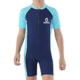 karrack Girls and Boys One Piece Rash Guard Swimsuit Kid Water Sport Short Swimsuit UPF 50+ Sun...