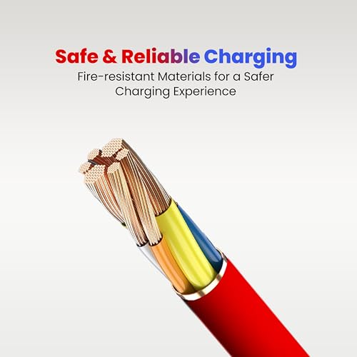 Image of Nextech USB A to USB-C 65W Super VOOC /Dash Sync & Charge Cable compatiable with Samsung, Realme, Oppo & other Smartphones, Tablets & Type C devices (1 Meter)
