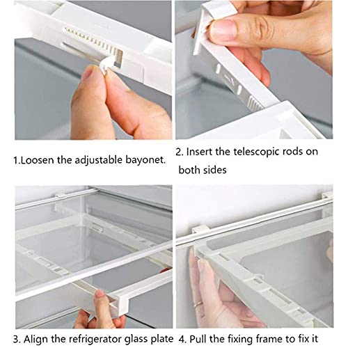 Contenedor de huevos para nevera y despensa con soporte ventilado de gran capacidad 6