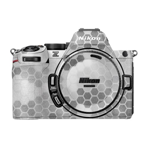Image of Glossy Glitter Camera Skin Compatible with Nikon Z5 II (2025) - Camo Hexadots - Premium 3M Vinyl Protective Wrap Decal Cover - Easy to Apply | Crafted in the USA by MightySkins