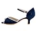 Elegantpark HP1623 Sandalias de Boda Tacon Bajo Peep Toes Zapatos Boda Fiesta...